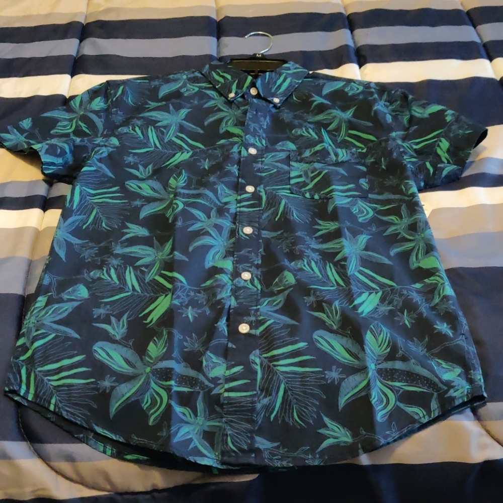 Arizona jeans small casual button down floral